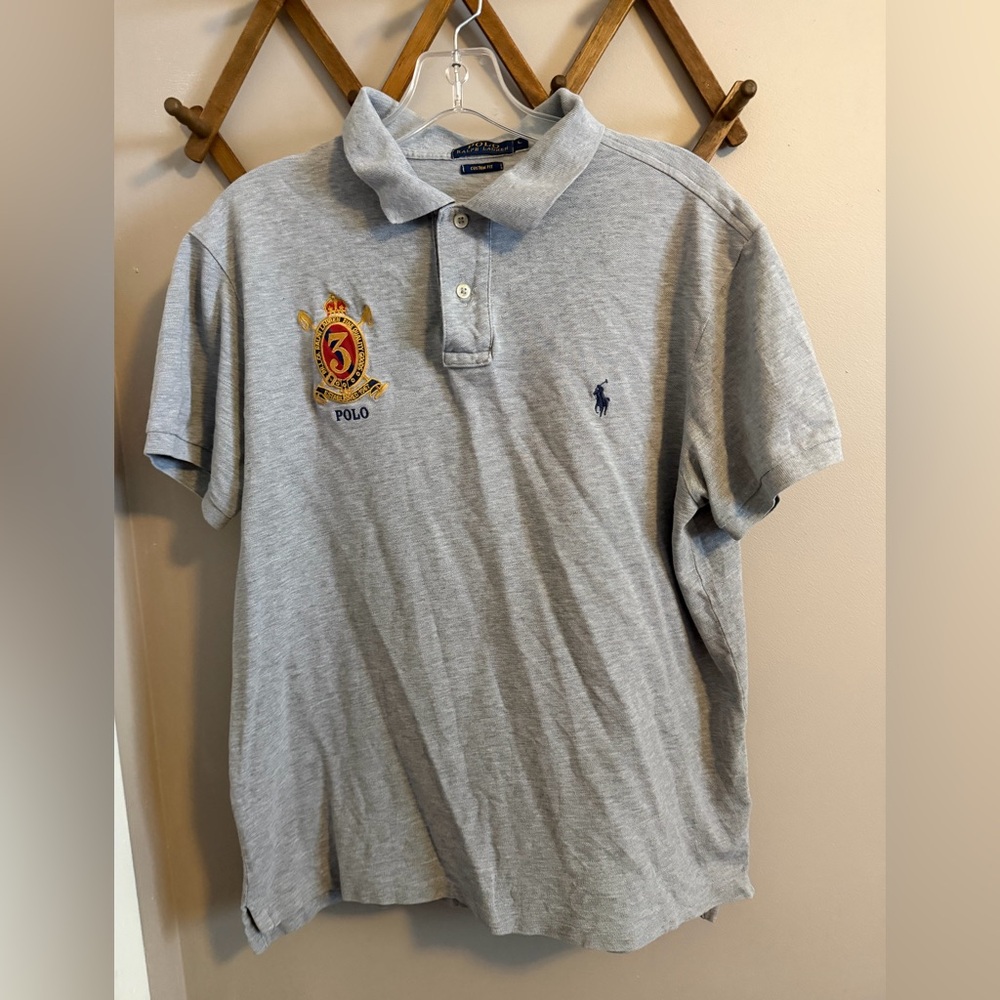 Polo Ralph Lauren Grey Crest Polo L